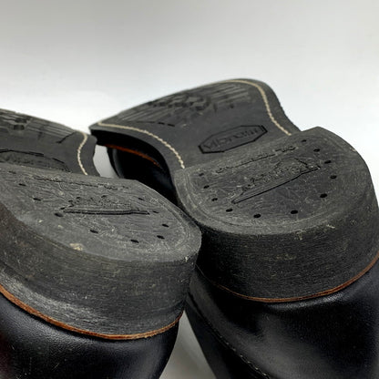 【中古品】【メンズ】 RED WING レッドウィング IRON RANGER 8084 アイアンレンジャー 刺繍羽タグ USA製 ブーツ シューズ 靴 164-251009-as-03-izu サイズ：27.5cm カラー：ブラック 万代Net店