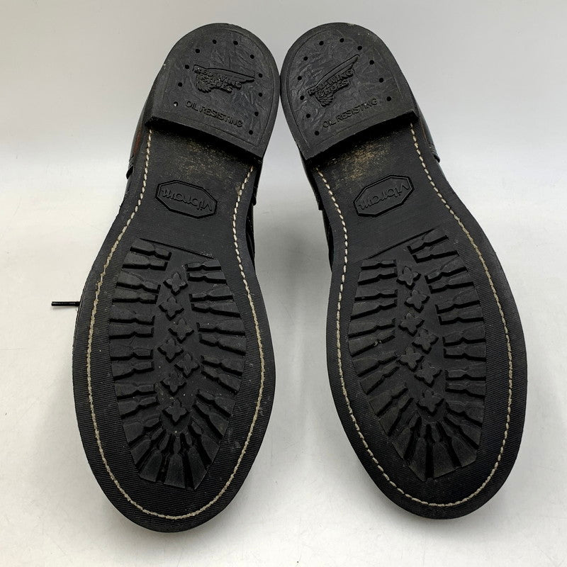 【中古品】【メンズ】 RED WING レッドウィング IRON RANGER 8084 アイアンレンジャー 刺繍羽タグ USA製 ブーツ シューズ 靴 164-251009-as-03-izu サイズ：27.5cm カラー：ブラック 万代Net店