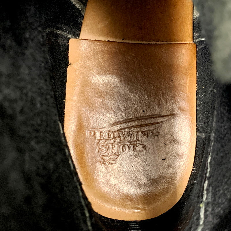 【中古品】【メンズ】 RED WING レッドウィング IRON RANGER 8084 アイアンレンジャー 刺繍羽タグ USA製 ブーツ シューズ 靴 164-251009-as-03-izu サイズ：27.5cm カラー：ブラック 万代Net店