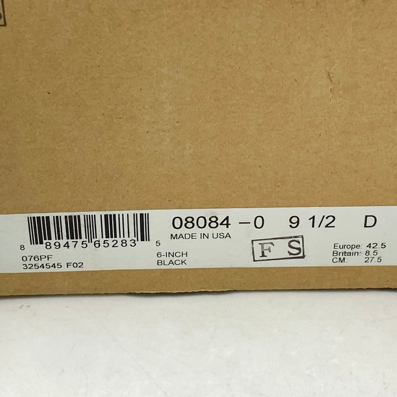 【中古品】【メンズ】 RED WING レッドウィング IRON RANGER 8084 アイアンレンジャー 刺繍羽タグ USA製 ブーツ シューズ 靴 164-251009-as-03-izu サイズ：27.5cm カラー：ブラック 万代Net店