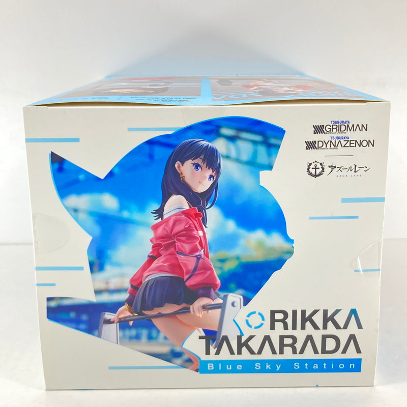 【中古美品】 GRIDMAN DYNAZENON x アズールレーン 宝多六花 ブルースカイ・ステーション 1/7スケールフィギュア 053-260918-AS-2-hon 万代Net店