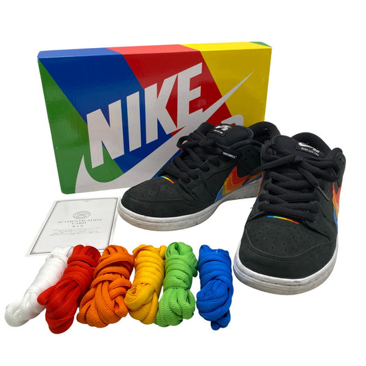 【中古品】【メンズ/レディース】 NIKE SB×POLAROID ナイキエスビー×ポラロイド DH7722-001 DUNK LOW PRO QS ダンク ロー プロ スニーカー 靴 160-251011-cs-10-izu サイズ：26cm カラー：BLACK/WHITE 万代Net店