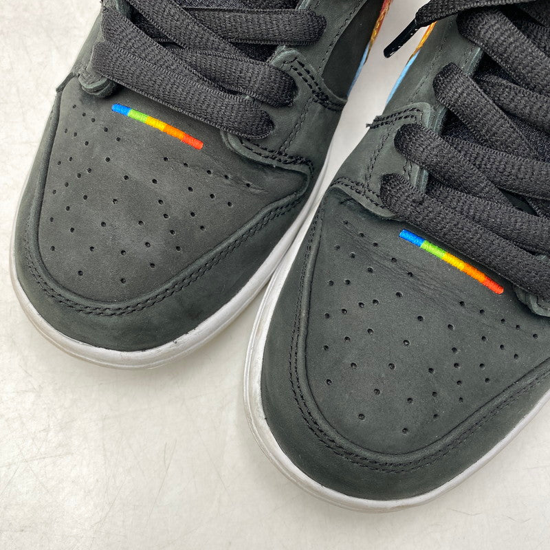 【中古品】【メンズ/レディース】 NIKE SB×POLAROID ナイキエスビー×ポラロイド DH7722-001 DUNK LOW PRO QS ダンク ロー プロ スニーカー 靴 160-251011-cs-10-izu サイズ：26cm カラー：BLACK/WHITE 万代Net店