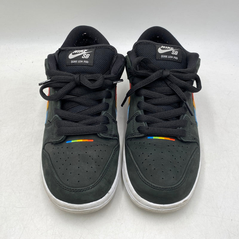 【中古品】【メンズ/レディース】 NIKE SB×POLAROID ナイキエスビー×ポラロイド DH7722-001 DUNK LOW PRO QS ダンク ロー プロ スニーカー 靴 160-251011-cs-10-izu サイズ：26cm カラー：BLACK/WHITE 万代Net店