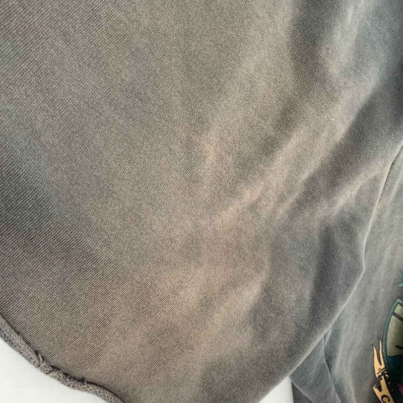 【現状渡し品】【メンズ】 YEEZY SEASON6 CALABASAS イージーシーズン6 カラバサス LOST HILLS SWEAT SHORTS ロストヒルズ スウェットショーツ 半ズボン ショートパンツ 153-251011-ya-11-izu サイズ：L カラー：チャコールグレー 万代Net店