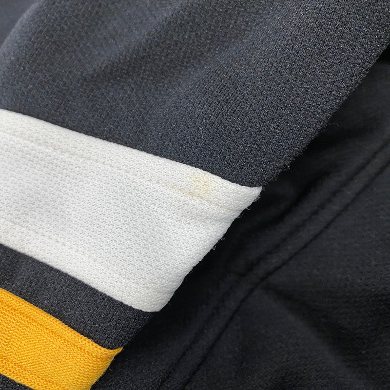 【中古品】【メンズ】 NIKE ナイキ 日本製 90S JERSEY TRACK JACKET ジャージー トラック ジャケット アウター 146-251029-cs-12-izu サイズ：L カラー：ブラック×ホワイト×イエロー 万代Net店