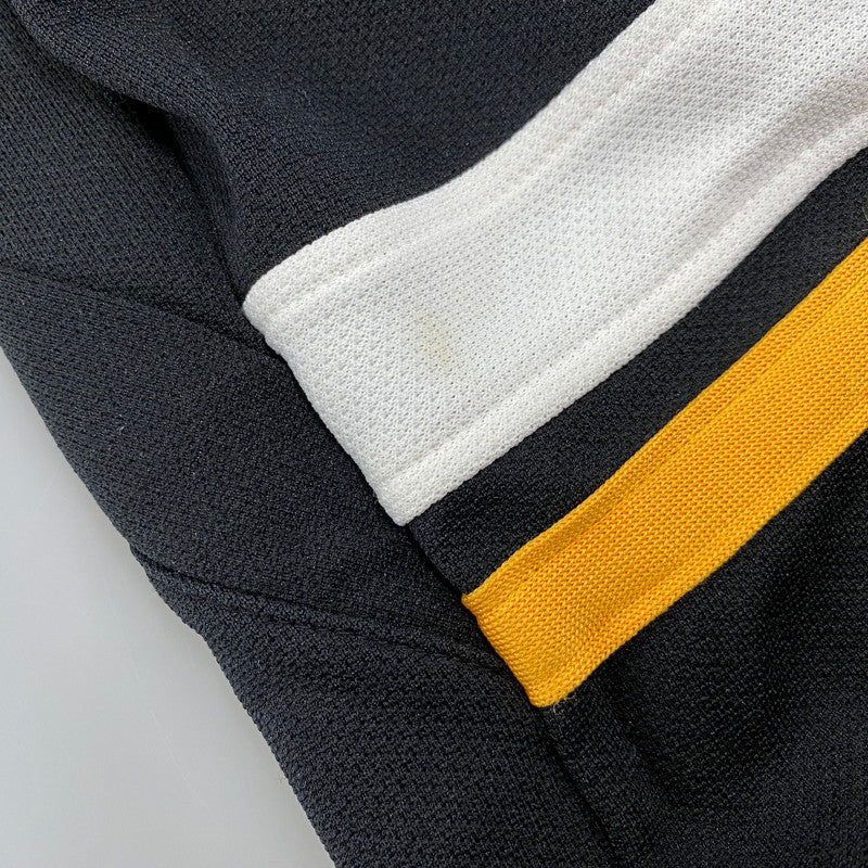 【中古品】【メンズ】 NIKE ナイキ 日本製 90S JERSEY TRACK JACKET ジャージー トラック ジャケット アウター 146-251029-cs-12-izu サイズ：L カラー：ブラック×ホワイト×イエロー 万代Net店