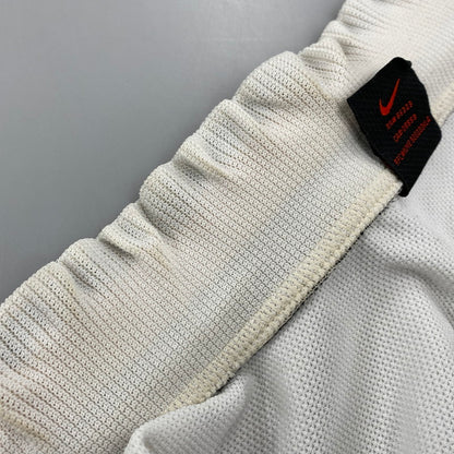 【中古品】【メンズ】 NIKE ナイキ 日本製 90S JERSEY TRACK JACKET ジャージー トラック ジャケット アウター 146-251029-cs-12-izu サイズ：L カラー：ブラック×ホワイト×イエロー 万代Net店