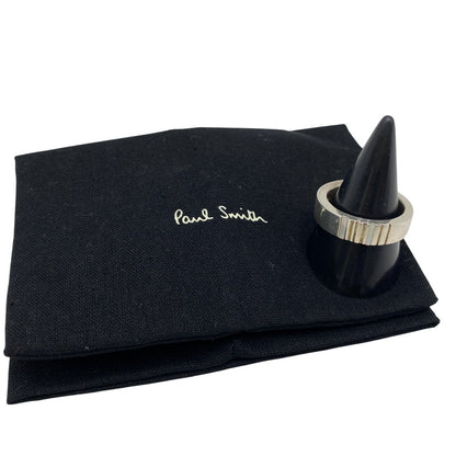 【中古品】【メンズ/レディース】 Paul Smith ポール・スミス BARCODE RING 925 バーコード リング 指輪 アクセサリー 192-251011-as-06-izu サイズ：17 カラー：シルバー 万代Net店