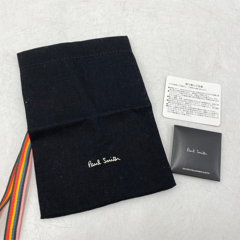 【中古品】【メンズ/レディース】 Paul Smith ポール・スミス BARCODE RING 925 バーコード リング 指輪 アクセサリー 192-251011-as-06-izu サイズ：17 カラー：シルバー 万代Net店
