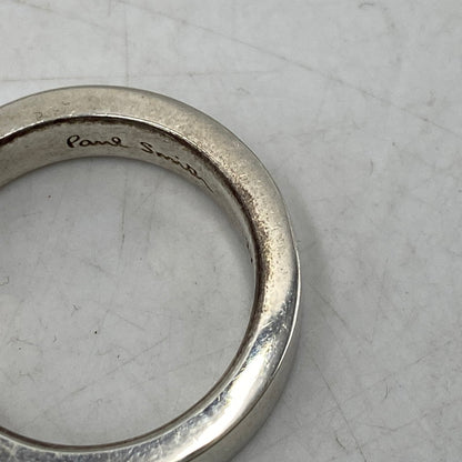 【中古品】【メンズ/レディース】 Paul Smith ポール・スミス BARCODE RING 925 バーコード リング 指輪 アクセサリー 192-251011-as-06-izu サイズ：17 カラー：シルバー 万代Net店