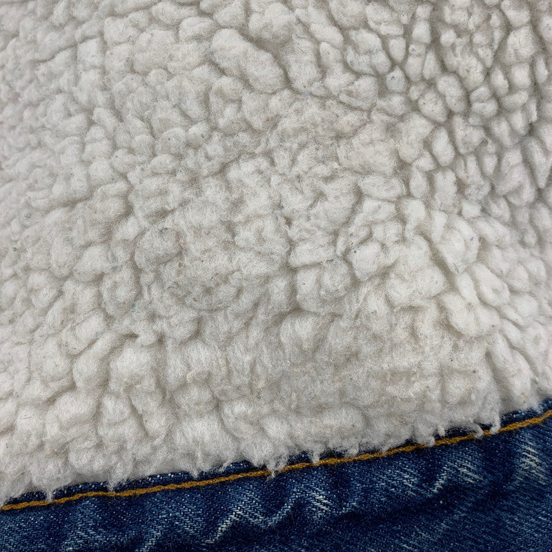 【中古品】【メンズ】 70608-0216 USA製 80S BOA DENIM JACKET ボア デニム ジャケット アウター 146-251011-ya-06-izu サイズ：38 カラー：インディゴ 万代Net店