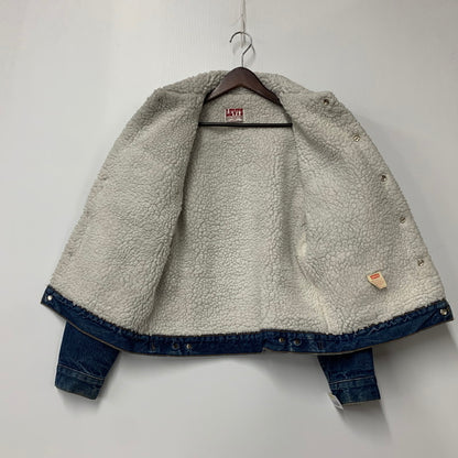 【中古品】【メンズ】 70608-0216 USA製 80S BOA DENIM JACKET ボア デニム ジャケット アウター 146-251011-ya-06-izu サイズ：38 カラー：インディゴ 万代Net店