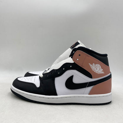 【中古美品】【メンズ】 NIKE ナイキ DQ8426-100 AIR JORDAN 1 MID エアジョーダン ワン ミッド スニーカー 靴 160-251011-cs-01-izu サイズ：26.5cm カラー：WHITE/RUST PINK/BLACK 万代Net店