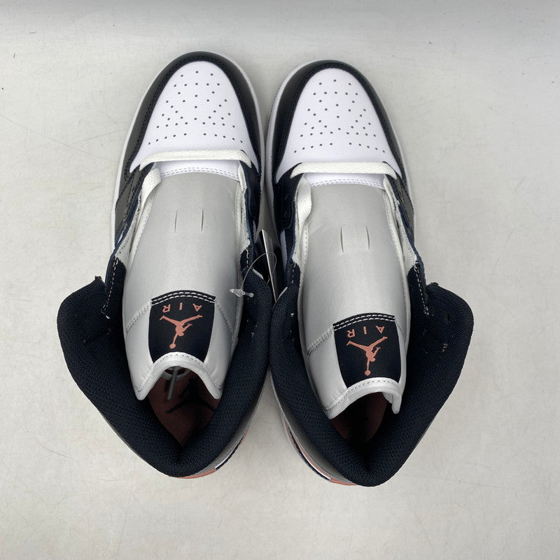 【中古美品】【メンズ】 NIKE ナイキ DQ8426-100 AIR JORDAN 1 MID エアジョーダン ワン ミッド スニーカー 靴 160-251011-cs-01-izu サイズ：26.5cm カラー：WHITE/RUST PINK/BLACK 万代Net店