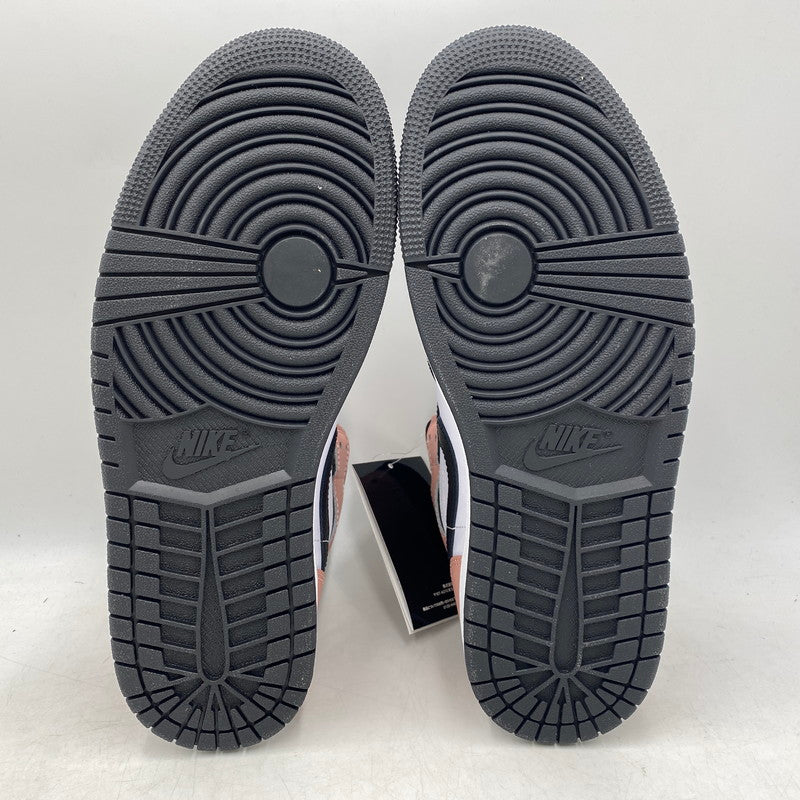 【中古美品】【メンズ】 NIKE ナイキ DQ8426-100 AIR JORDAN 1 MID エアジョーダン ワン ミッド スニーカー 靴 160-251011-cs-01-izu サイズ：26.5cm カラー：WHITE/RUST PINK/BLACK 万代Net店