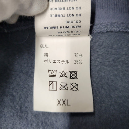 【中古品】【メンズ】 × DISNEY ディズニー MICKEY MOUSE HEAVY WEIGHT PARKA ミッキーマウス ヘビーウェイト パーカー 長袖 トップス 145-251014-as-15-izu サイズ：XXL カラー：ブルー系 万代Net店