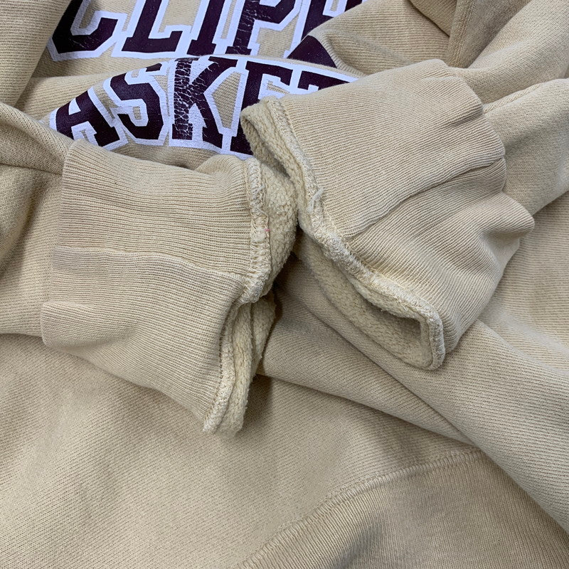 【中古品】【メンズ】 Champion チャンピオン CLIPPERS PREMIUM REVERSE WEAVE SWEATSHIRT プレミアム リバースウィーブ スウェットシャツ トレーナー 長袖 トップス 146-251013-as-02-izu サイズ：XL カラー：イエロー系 万代Net店