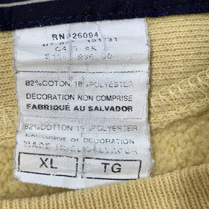 【中古品】【メンズ】 Champion チャンピオン CLIPPERS PREMIUM REVERSE WEAVE SWEATSHIRT プレミアム リバースウィーブ スウェットシャツ トレーナー 長袖 トップス 146-251013-as-02-izu サイズ：XL カラー：イエロー系 万代Net店