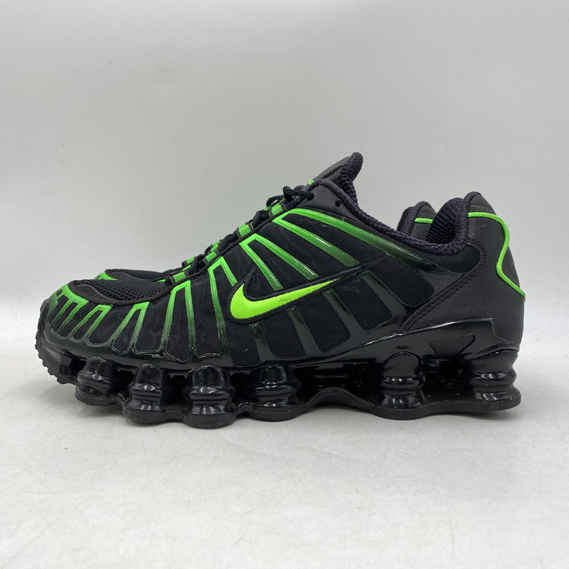 【中古品】【メンズ】 NIKE ナイキ SHOX TL AV3595-012 ショックス TL スニーカー シューズ 靴 160-251012-ay-02-izu サイズ：27cm カラー：BLACK/GREEN STRIKE 万代Net店