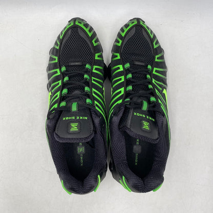 【中古品】【メンズ】 NIKE ナイキ SHOX TL AV3595-012 ショックス TL スニーカー シューズ 靴 160-251012-ay-02-izu サイズ：27cm カラー：BLACK/GREEN STRIKE 万代Net店