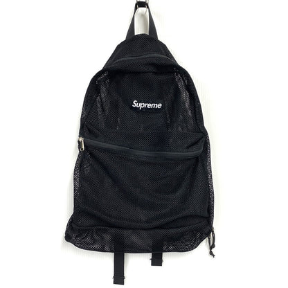 【中古品】【メンズ/レディース】 Supreme シュプリーム MESH BACKPACK カバン メッシュ バックパック リュック 188-251012-rk-02-izu カラー：ブラック 万代Net店