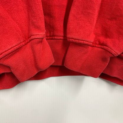 【中古品】【メンズ】 OLD GAP オールドギャップ ZIP PULOVER SWEAT ジップ プルオーバー スウェット 韓国製 長袖 トップス 146-251013-as-04-izu サイズ：S カラー：レッド 万代Net店