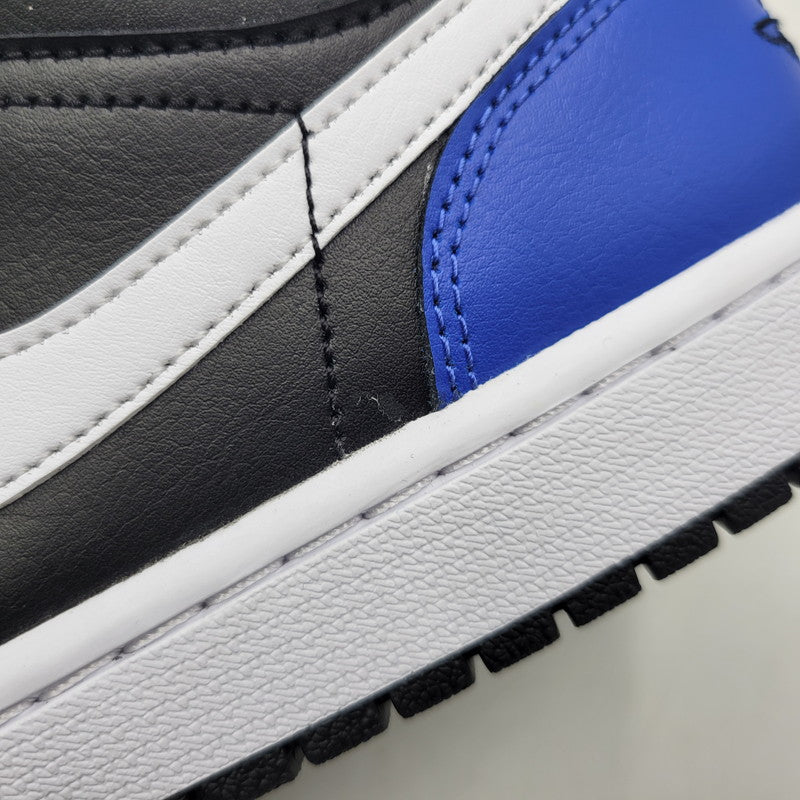 【中古美品】【メンズ】 NIKE ナイキ 553558-042 AIR JORDAN 1 LOW エアジョーダン1 ロー スニーカー シューズ 靴 160-251013-km-09-izu サイズ：27.5cm カラー：BLACK/GAME ROYAL/WHITE 万代Net店