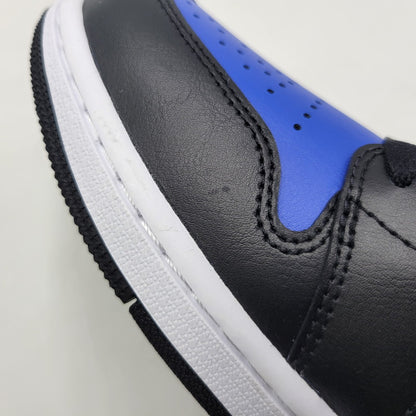 【中古美品】【メンズ】 NIKE ナイキ 553558-042 AIR JORDAN 1 LOW エアジョーダン1 ロー スニーカー シューズ 靴 160-251013-km-09-izu サイズ：27.5cm カラー：BLACK/GAME ROYAL/WHITE 万代Net店