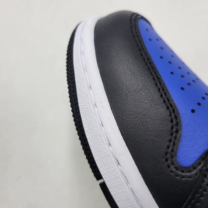【中古美品】【メンズ】 NIKE ナイキ 553558-042 AIR JORDAN 1 LOW エアジョーダン1 ロー スニーカー シューズ 靴 160-251013-km-09-izu サイズ：27.5cm カラー：BLACK/GAME ROYAL/WHITE 万代Net店