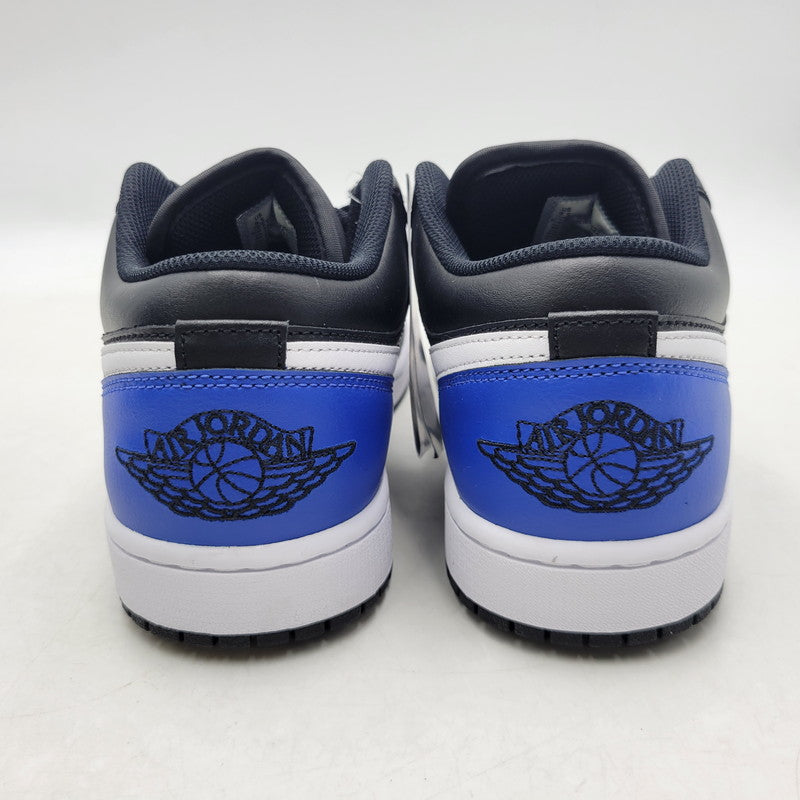 【中古美品】【メンズ】 NIKE ナイキ 553558-042 AIR JORDAN 1 LOW エアジョーダン1 ロー スニーカー シューズ 靴 160-251013-km-09-izu サイズ：27.5cm カラー：BLACK/GAME ROYAL/WHITE 万代Net店