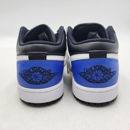【中古美品】【メンズ】 NIKE ナイキ 553558-042 AIR JORDAN 1 LOW エアジョーダン1 ロー スニーカー シューズ 靴 160-251013-km-09-izu サイズ：27.5cm カラー：BLACK/GAME ROYAL/WHITE 万代Net店