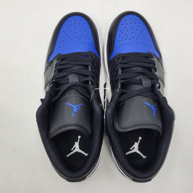 【中古美品】【メンズ】 NIKE ナイキ 553558-042 AIR JORDAN 1 LOW エアジョーダン1 ロー スニーカー シューズ 靴 160-251013-km-09-izu サイズ：27.5cm カラー：BLACK/GAME ROYAL/WHITE 万代Net店