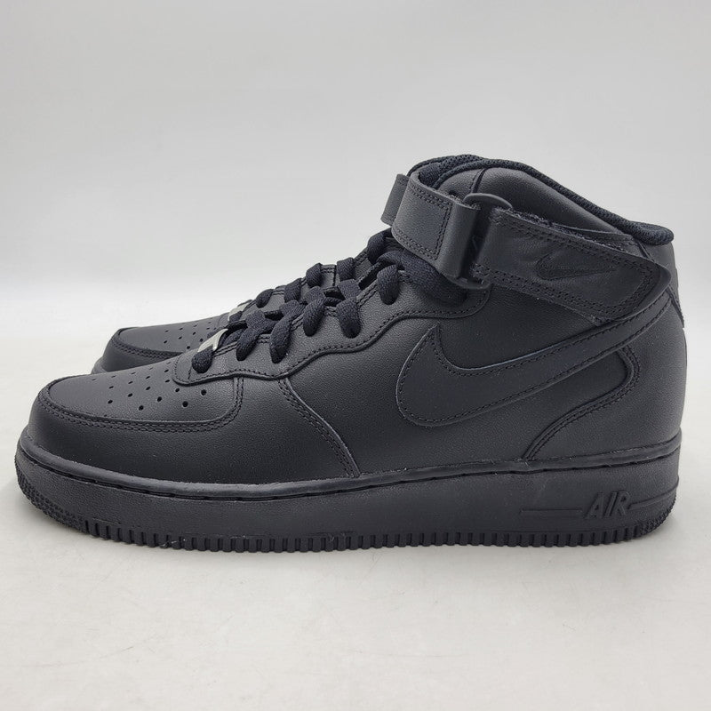 【中古美品】【メンズ】 NIKE ナイキ AIR FORCE 1 MID '07 CW2289-001 エア フォース 1 ミッド '07 スニーカー シューズ 靴 160-251013-as-11-izu サイズ：27.5cm カラー：BLACK/BLACK 万代Net店