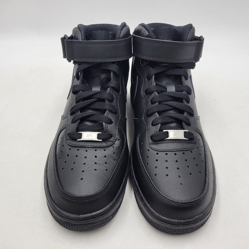 【中古美品】【メンズ】 NIKE ナイキ AIR FORCE 1 MID '07 CW2289-001 エア フォース 1 ミッド '07 スニーカー シューズ 靴 160-251013-as-11-izu サイズ：27.5cm カラー：BLACK/BLACK 万代Net店