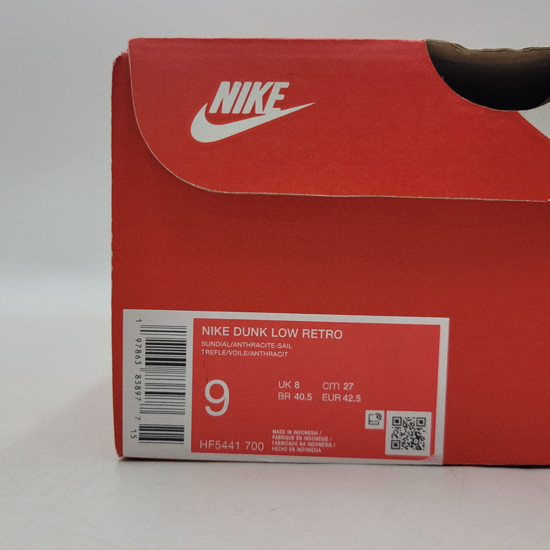 【中古美品】【メンズ】 NIKE ナイキ HF5441-700 DUNK LOW RETRO ダンク ロー レトロ スニーカー シューズ 靴 160-251013-km-08-izu サイズ：27cm カラー：SUNDIAL/SAIL/ANTHRACITE 万代Net店