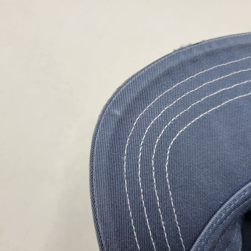 【中古品】【メンズ/レディース】 Supreme シュプリーム 25AW DISTRESSED SCRIPT 6-PANEL ディストレスト スクリプト 6パネル キャップ 帽子 185-251013-km-05-izu サイズ：F カラー：SLATE 万代Net店