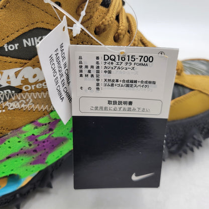 【中古美品】【メンズ】 NIKE ナイキ × OFF-WHITE オフホワイト AIR TERRA FORMA DQ1615-700 エア テラフォーマ スニーカー シューズ 靴 160-251013-as-12-izu サイズ：26.5cm カラー：WHEAT/CLEAR-BLACK 万代Net店