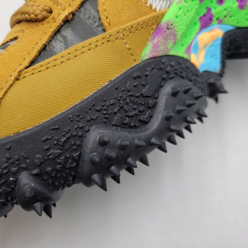 【中古美品】【メンズ】 NIKE ナイキ × OFF-WHITE オフホワイト AIR TERRA FORMA DQ1615-700 エア テラフォーマ スニーカー シューズ 靴 160-251013-as-12-izu サイズ：26.5cm カラー：WHEAT/CLEAR-BLACK 万代Net店