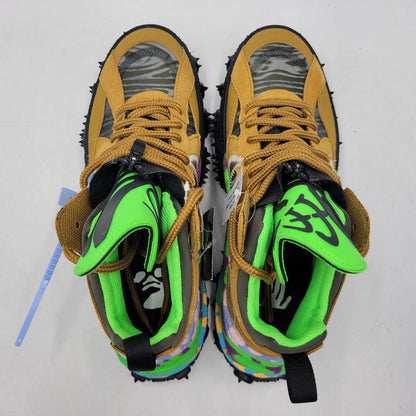 【中古美品】【メンズ】 NIKE ナイキ × OFF-WHITE オフホワイト AIR TERRA FORMA DQ1615-700 エア テラフォーマ スニーカー シューズ 靴 160-251013-as-12-izu サイズ：26.5cm カラー：WHEAT/CLEAR-BLACK 万代Net店