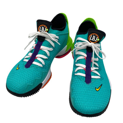 【中古品】【メンズ】 NIKE ナイキ LEBRON 16 LOW CI2668-301 レブロン 16 ロー スニーカー シューズ 靴 160-251231-as-10-izu サイズ：27cm カラー：HYPER JADE/TOTAL ORANGE-ELECTRIC GREEN 万代Net店