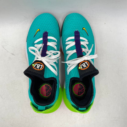【中古品】【メンズ】 NIKE ナイキ LEBRON 16 LOW CI2668-301 レブロン 16 ロー スニーカー シューズ 靴 160-251231-as-10-izu サイズ：27cm カラー：HYPER JADE/TOTAL ORANGE-ELECTRIC GREEN 万代Net店