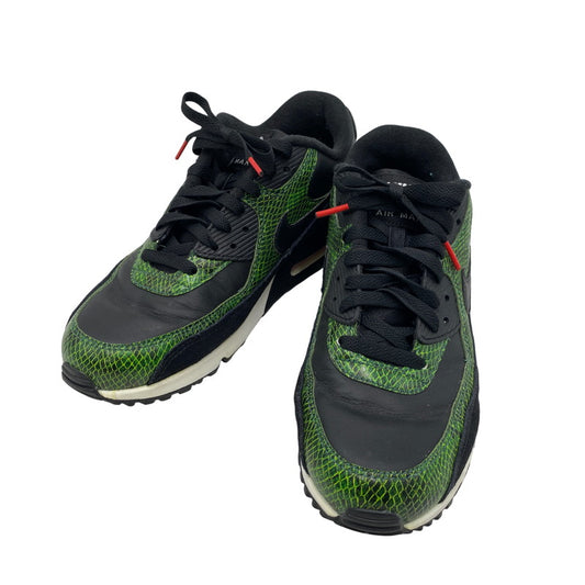 【中古品】【メンズ】 AIR MAX 90 QS CD0916-001 エア マックス 90 QS スニーカー シューズ 靴 160-251231-as-11-izu サイズ：27cm カラー：BLACK/BLACK-CYBER-FIR-SPORT RED 万代Net店