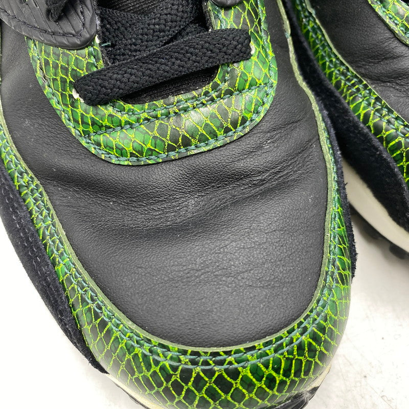 【中古品】【メンズ】 AIR MAX 90 QS CD0916-001 エア マックス 90 QS スニーカー シューズ 靴 160-251231-as-11-izu サイズ：27cm カラー：BLACK/BLACK-CYBER-FIR-SPORT RED 万代Net店