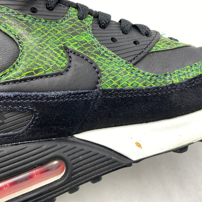 【中古品】【メンズ】 AIR MAX 90 QS CD0916-001 エア マックス 90 QS スニーカー シューズ 靴 160-251231-as-11-izu サイズ：27cm カラー：BLACK/BLACK-CYBER-FIR-SPORT RED 万代Net店