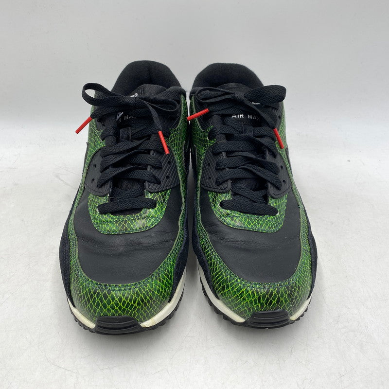 【中古品】【メンズ】 AIR MAX 90 QS CD0916-001 エア マックス 90 QS スニーカー シューズ 靴 160-251231-as-11-izu サイズ：27cm カラー：BLACK/BLACK-CYBER-FIR-SPORT RED 万代Net店