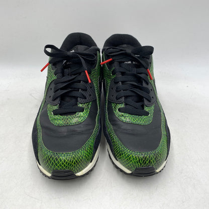 【中古品】【メンズ】 AIR MAX 90 QS CD0916-001 エア マックス 90 QS スニーカー シューズ 靴 160-251231-as-11-izu サイズ：27cm カラー：BLACK/BLACK-CYBER-FIR-SPORT RED 万代Net店