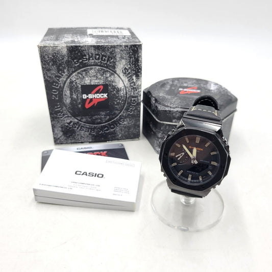 【中古品】【メンズ/レディース】 G-SHOCK ジーショック GA-2100SU ANALOG-DIGITAL WATCH アナログ-デジタル 腕時計 時計 196-251013-km-07-izu カラー：ブラック 万代Net店