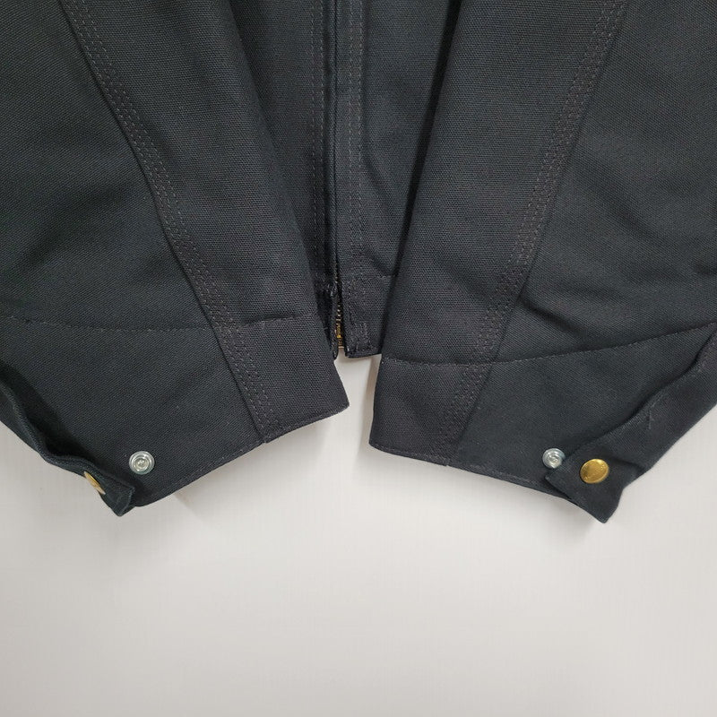 【中古品】【メンズ】 Carhartt カーハート J001BLK USA製 DUCK DETROIT JACKET ダック デトロイト ジャケット アウター 146-251014-cs-09-izu サイズ：2XL カラー：ブラック 万代Net店