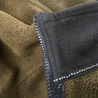 【中古品】【メンズ】 POLARTEC FLEECE JACKET ポーラテック フリース ジャケット メキシコ製 アウター 146-251025-as-14-izu サイズ：XL カラー：ブラウン 万代Net店